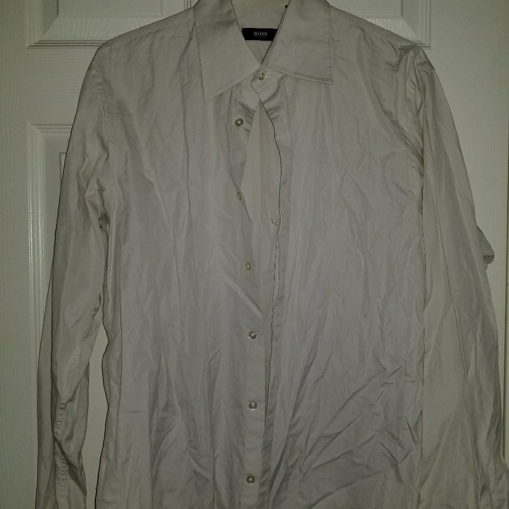 Hugo Boss Men's Dress Shirt Sz 42, 16.5